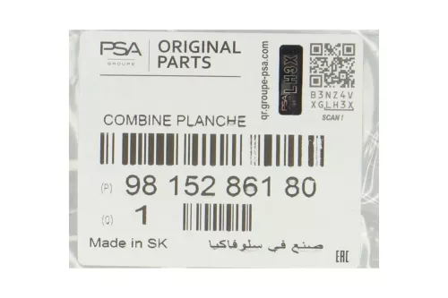 PSA / Stellantis C1060JH - B78/ INSTRUMENTENPANEEL BOVEN IN DASHBOARD/ (C1060JH)