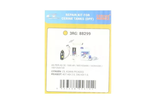3RG C291FK - HDI 2.0 8V RHS DW10ATED FAB/ EOLYS ADDITIEFTANK +FAP/ (C291FK)