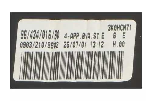 PSA / Stellantis klokkenpaneel automaat  (C564JH)