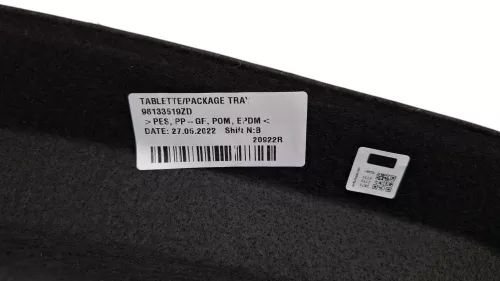 PSA / Stellantis Hoedenplank 98133519ZD (C201IR)