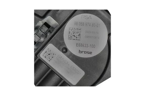  C691AG - VARIABELE SNELHEID/ 180W/ BROSE 0488021308 0488010182 (C691AG)