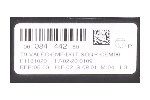  C329EQ - T9/ DISPLAY GROOT/ MULTIFUNCTIONEEL DISPLAY/ VALEO E1067793/ (C329EQ)