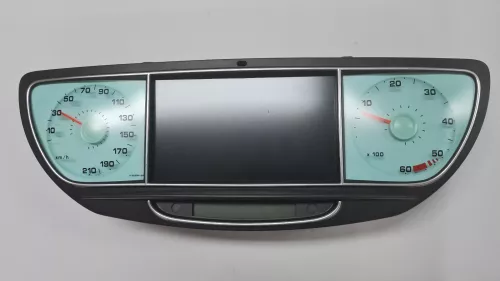 PSA / Stellantis MIDDEN BOVEN IN DASHBOARD/ NAVI IN MIDDEN/ 2 RONDE GROEN/ (0000313132)