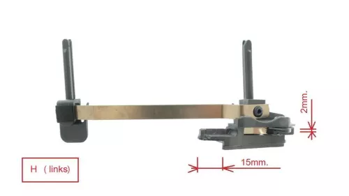 PSA / Stellantis PLURIEL/ INTERSLIDE GELEIDERSET LINKS / ZIE 8401HV (0000364556)