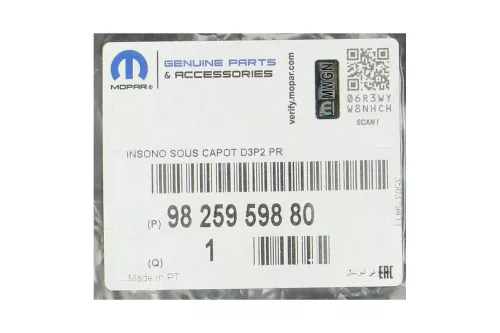 PSA / Stellantis ISOLATIE/ ZIE 9825959880 (0000369320)