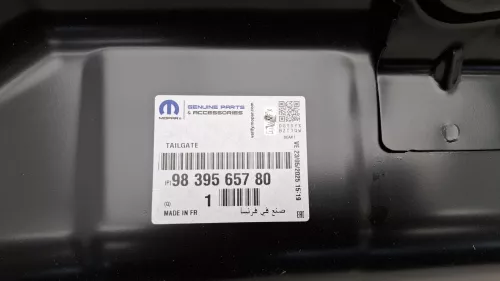 ACHTERKLEP/ TYPE MET VASTE RUIT/ ZIE 9811894380 RP